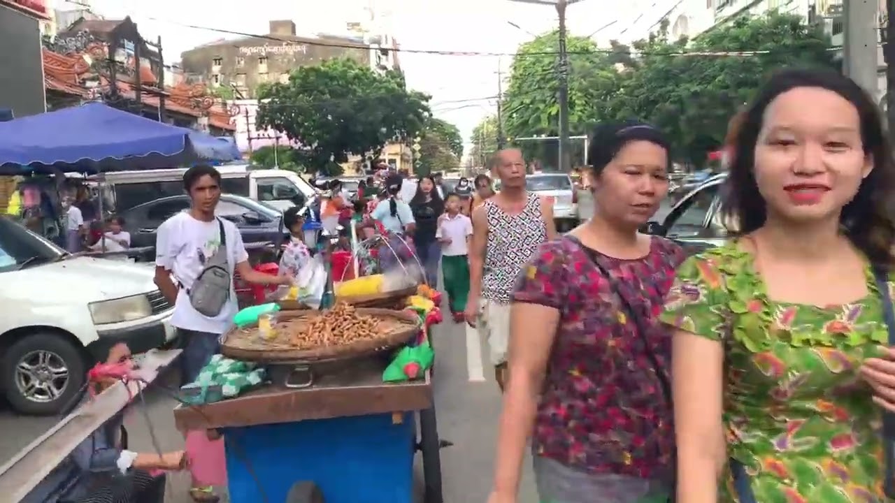 Уличная еда и тур по Янгону в Мьянме 🇲🇲