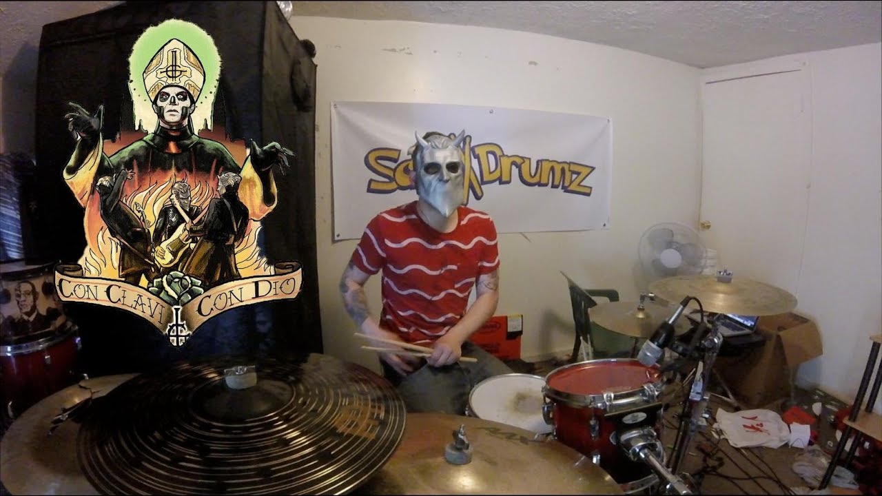 SallyDrumz - Ghost - Con Clavi Con Dio Drum Cover