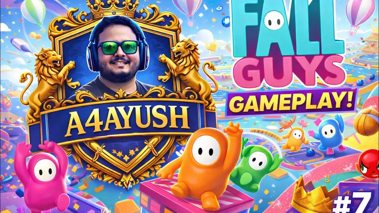 live gameplay of fall guys #7