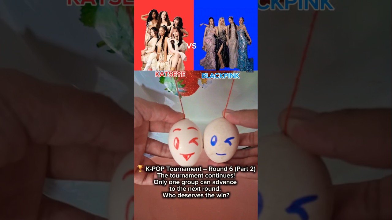 KATSEYE vs  BLACKPINK #kpop #battle #trend #football #bts