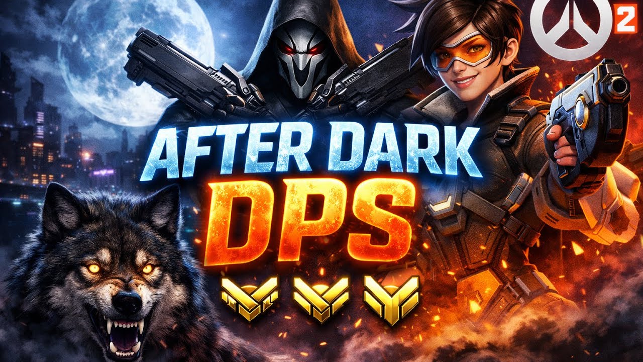Live Overwatch  Road To ?Gold After Dark #viral #WolfPack