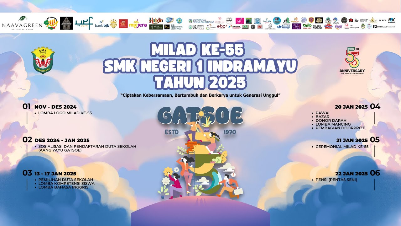 [live] Pensi Milad ke-55 SMK Negeri 1 Indramayu
