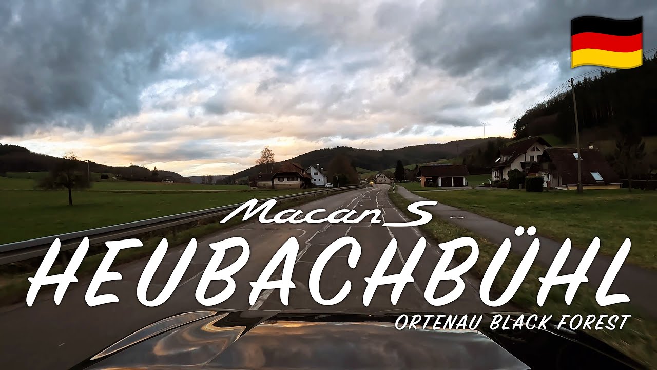Driving Germany: Heubachbühl Black Forest - PORSCHE Macan S (Münchweier - Seelbach)