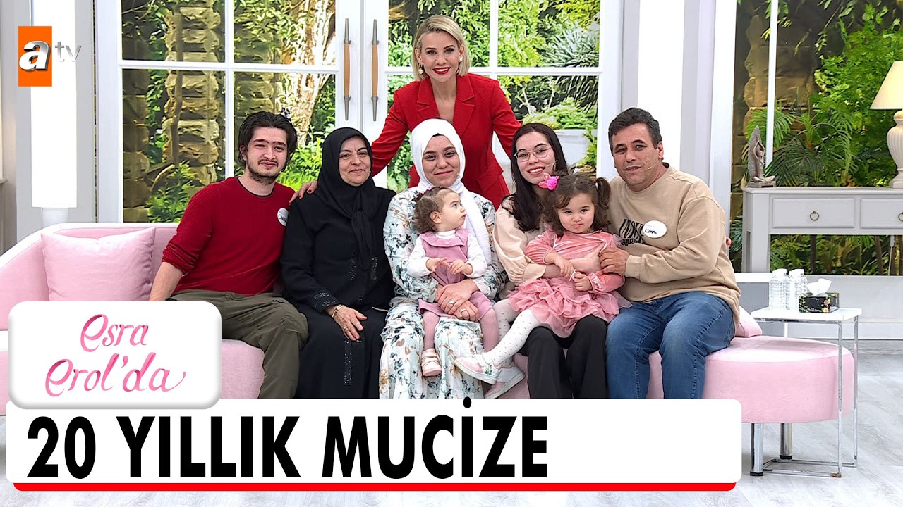 Selin, hem babasına hem ablasına kavuştu!  - Esra Erol'da