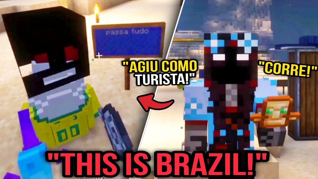O RICHAS FAZENDO O BAD SE SENTIR NO BRASIL KKkKKKKK | QSMP