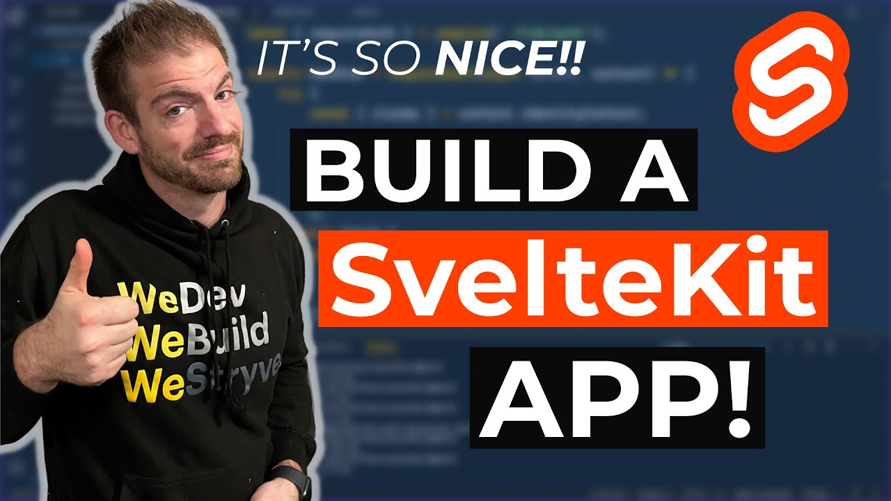 Build an App with SvelteKit and Tailwind CSS