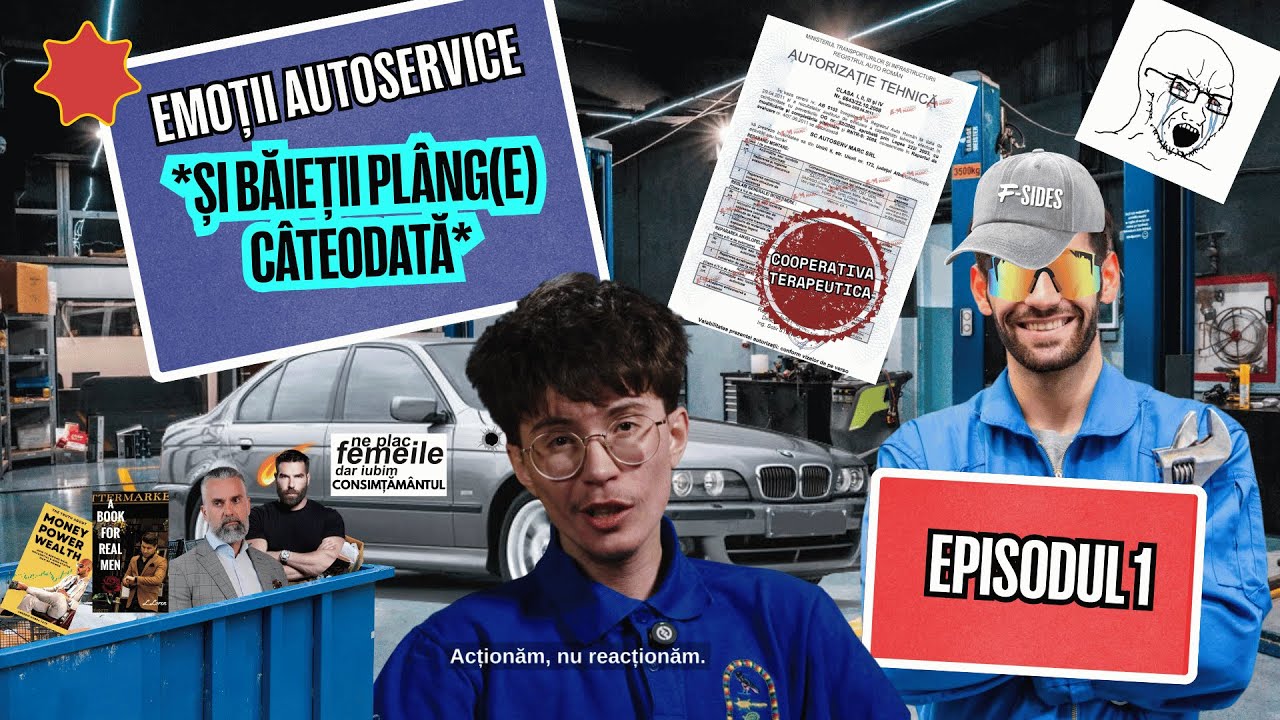 EMOȚII AUTOSERVICE EP.1 / MASCULINITĂȚI (RE)CONFIGURĂRI
