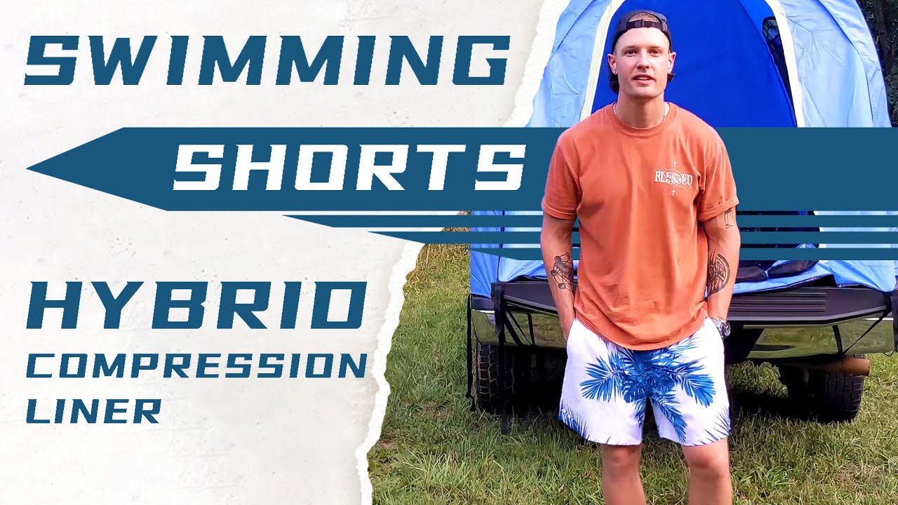 Hybrid Gym Swim Shorts Review - Comfortable for running, swimming, camping and daily life