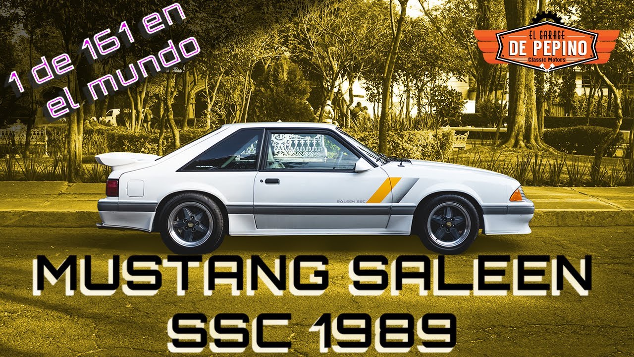 1 de 161 en el Mundo - Saleen SSC 1989