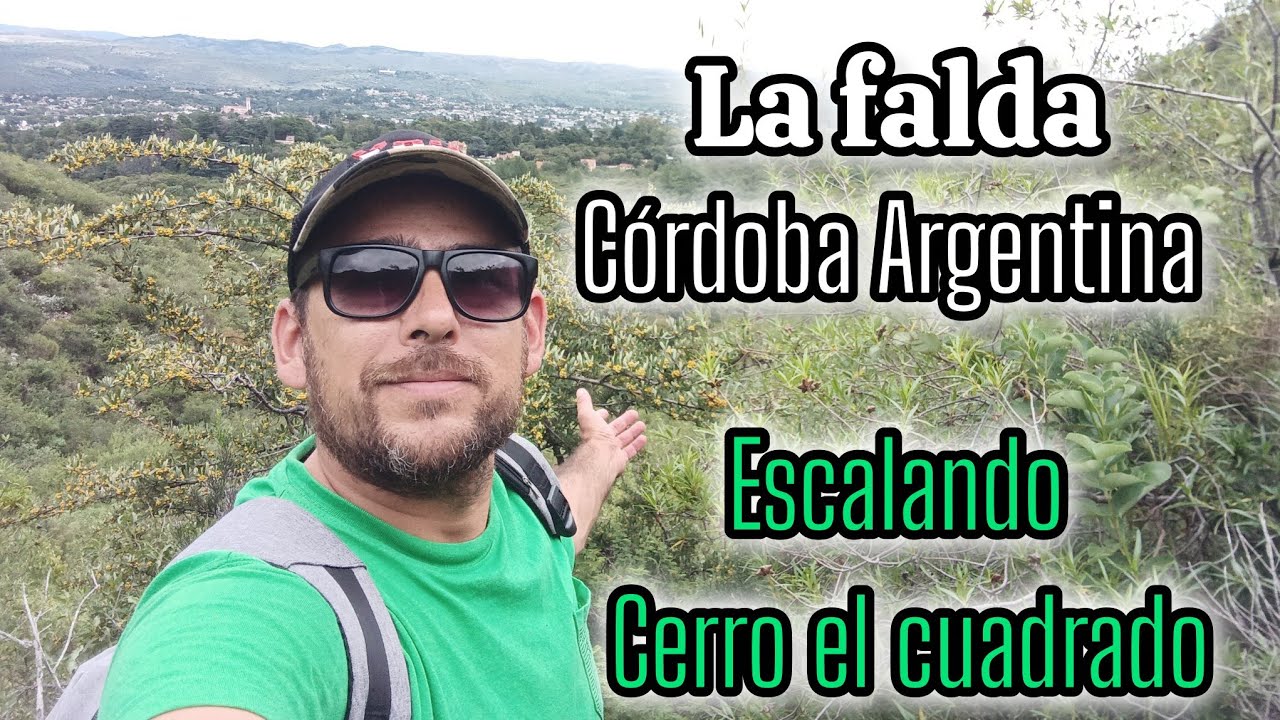 Escalando cerro cuadrado córdoba Argentina 