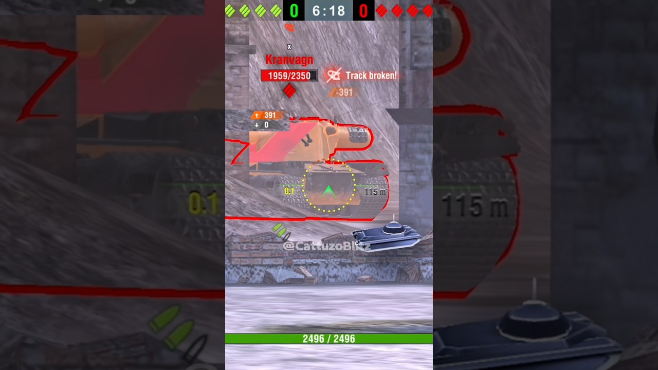T57 Heavy | 1vs3, 3 Kills & 8715 DMG  | #worldoftanksblitz #wotblitz #wotb #shorts #танки