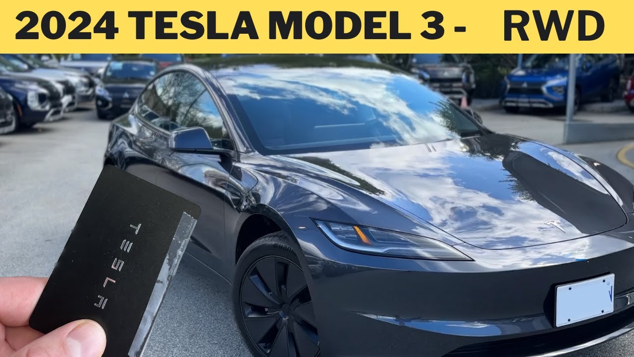 Tesla Model 3 2024 года — обзор в реальных условиях!