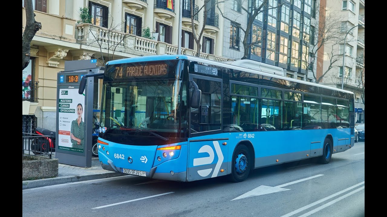 Madrid EMT: Irisbus Iveco Cityclass Cursor