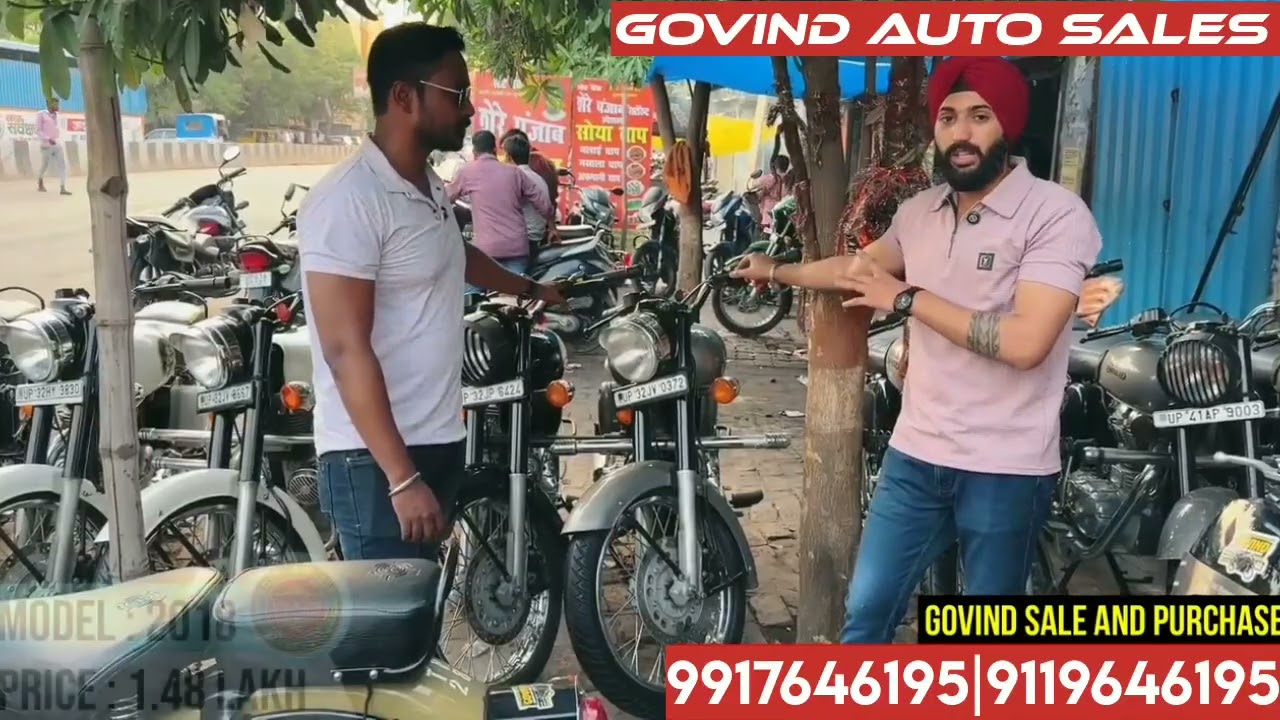 45 se 50,000 mai # Bullet # 35 se 40 Sport bike .. govind auto sales Barabanki Uttar 