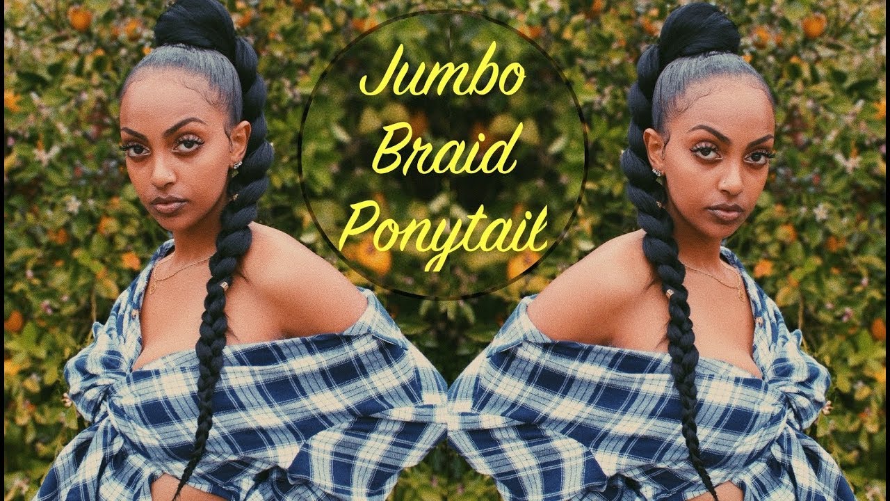 HOW TO: Simple Braid Ponytail