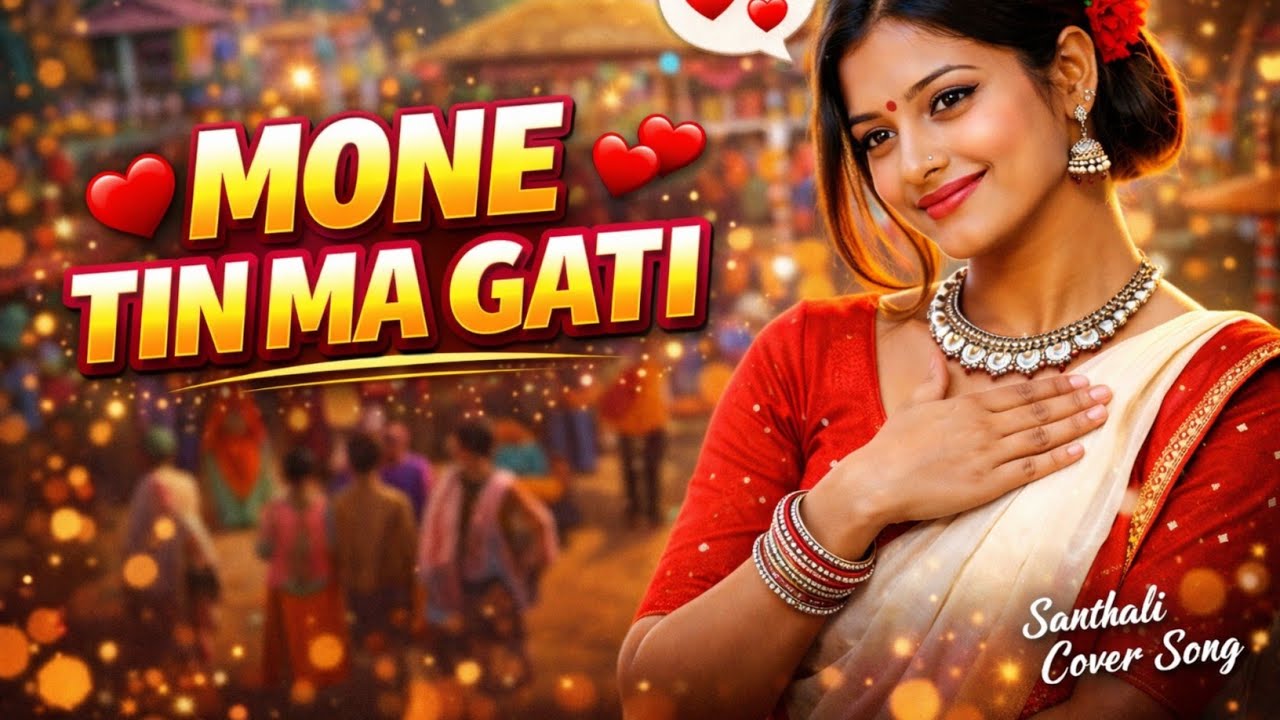 Mone Tin Ma Gati //New Ai Santhali Song //Santhali Cover Song🎵#Santhaliaimusic