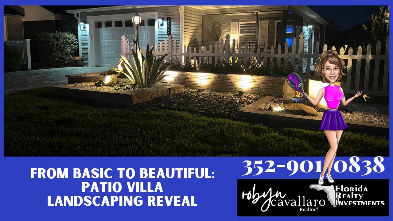 From Boring to Beautiful: Patio Villa Makeover | The Villages, Florida | Robyn Cavallaro