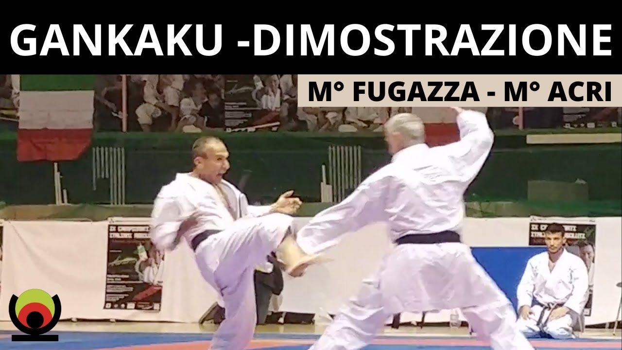 Dimostrazione Kata Gankaku e bunkai - M° Fugazza - M° Acri