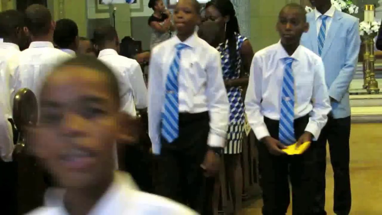 St. George's College 2017 Welcome Service... Class 2022 in Procession