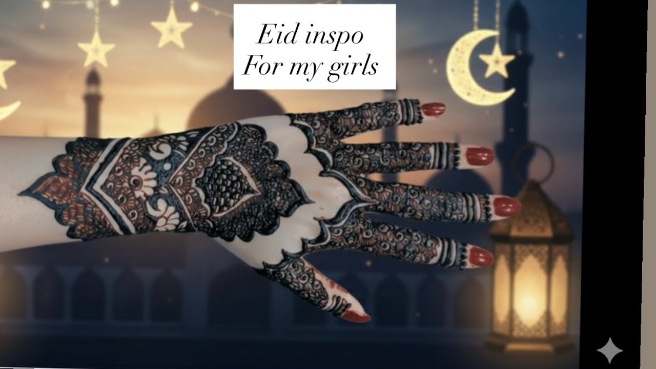 Eid inspo #engagementhenn #mehndi #hennamagic #henna #hennadesign #henna #music 