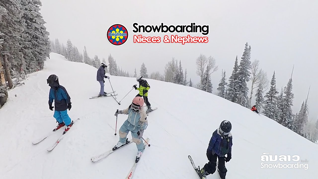 Snowboarding with nieces and nephews | Episode 32