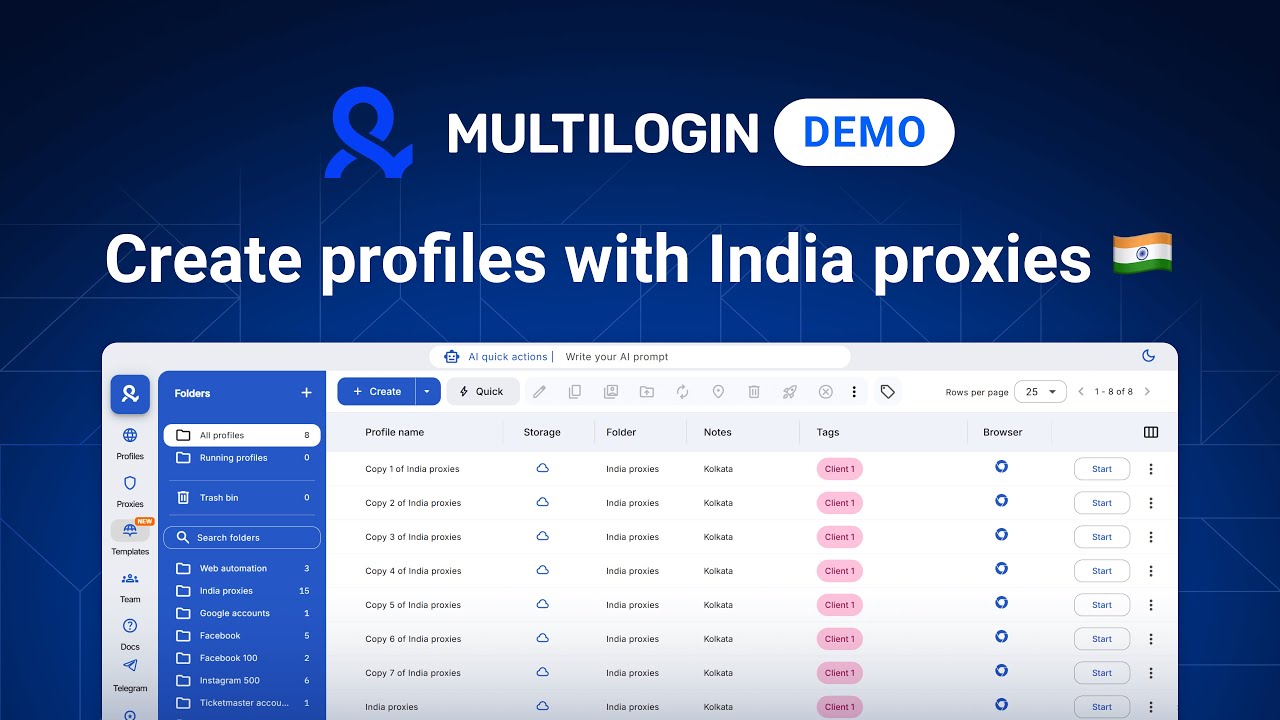How to use India proxies in Multilogin &mdash; step-by-step guide
