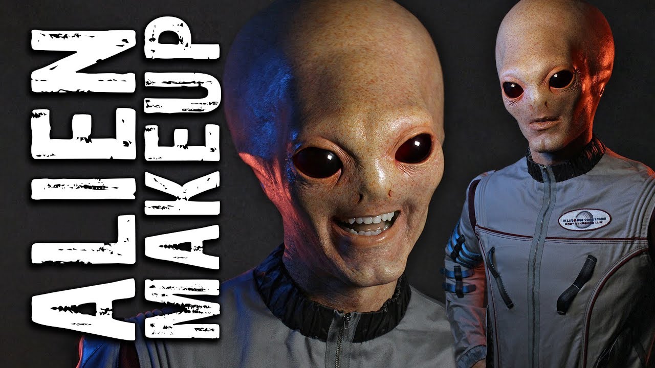 Alien Pilot Makeup Transformation