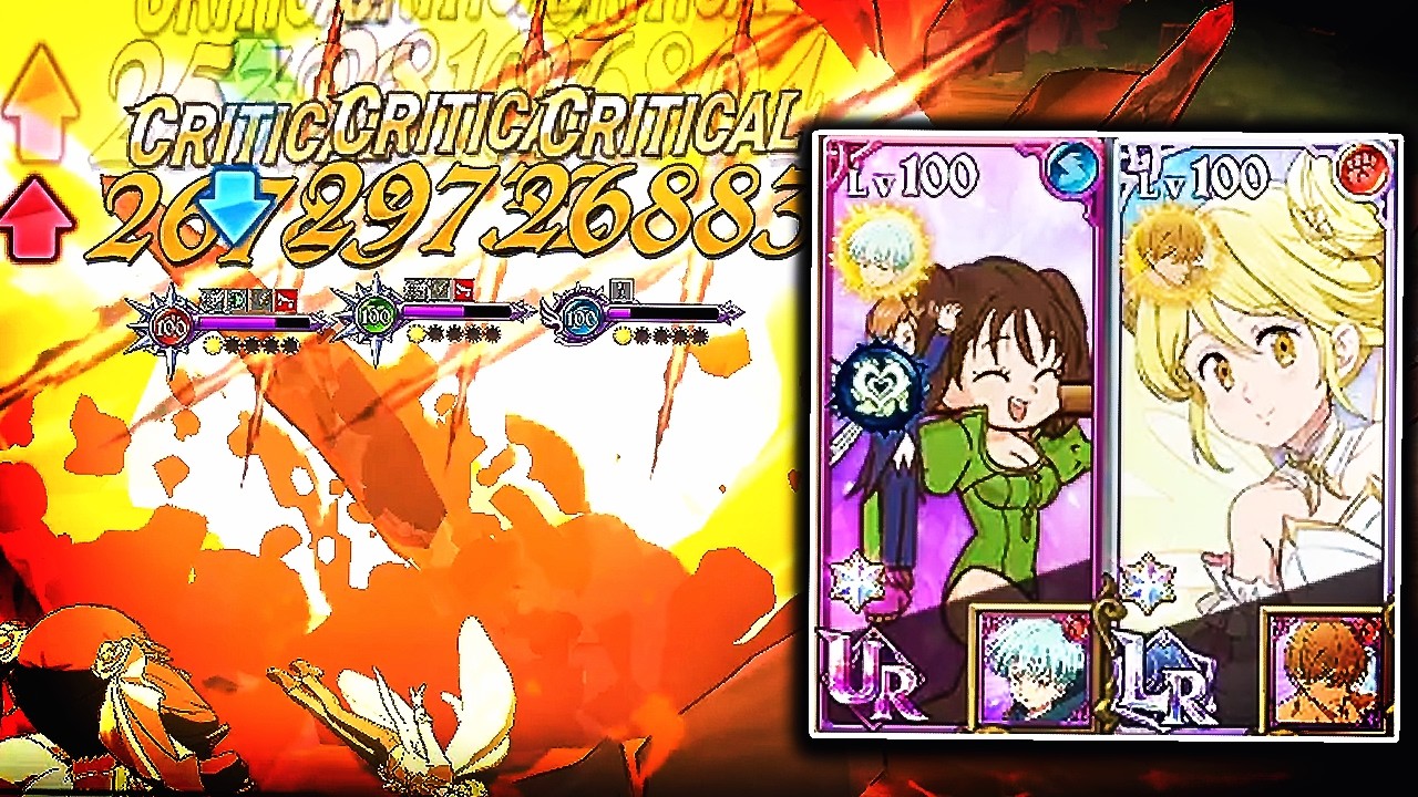 FES KING + DIANE С LR ELAINE &mdash; ЭТО ДОВОЛЬНО ТОКСИЧНО! 7DS GRAND CROSS