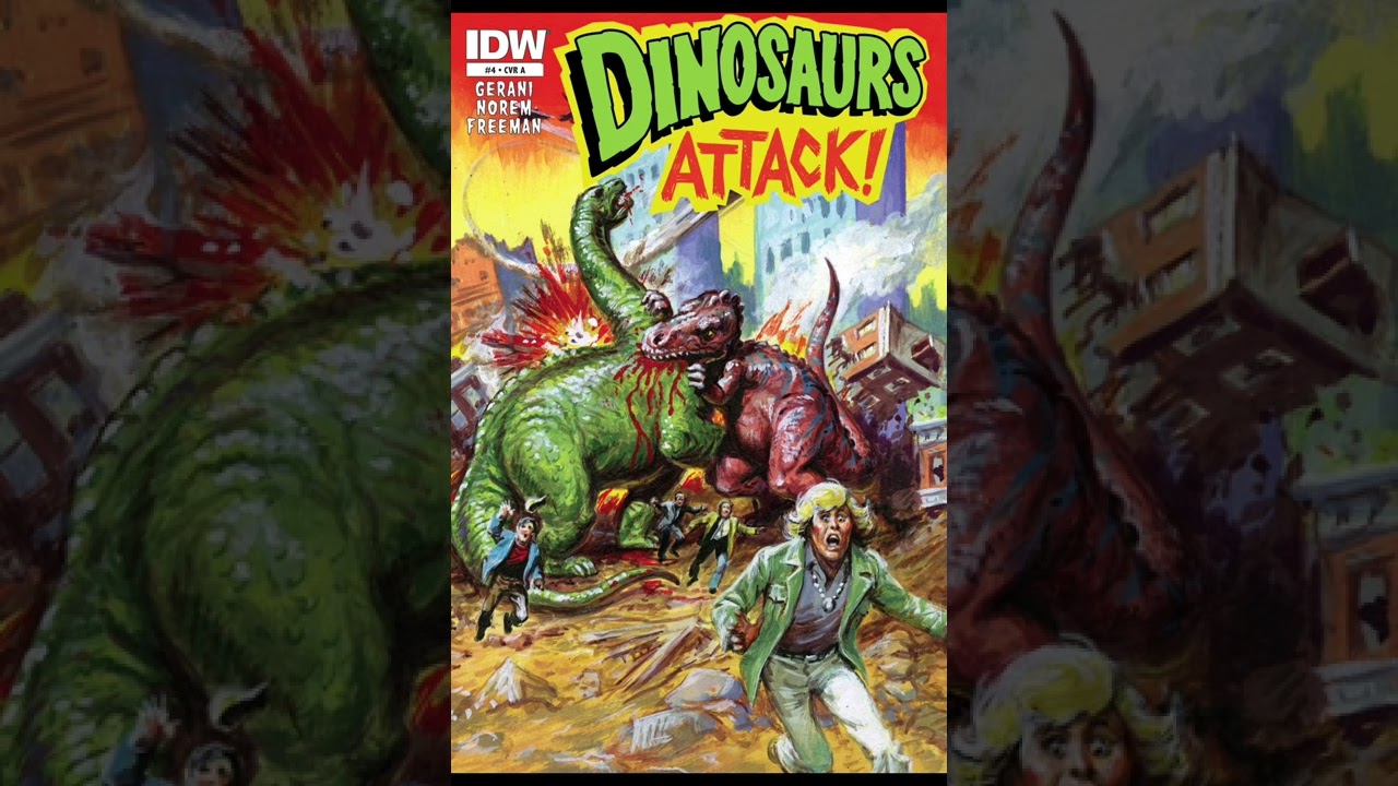 Dinosaurs attack full comic book