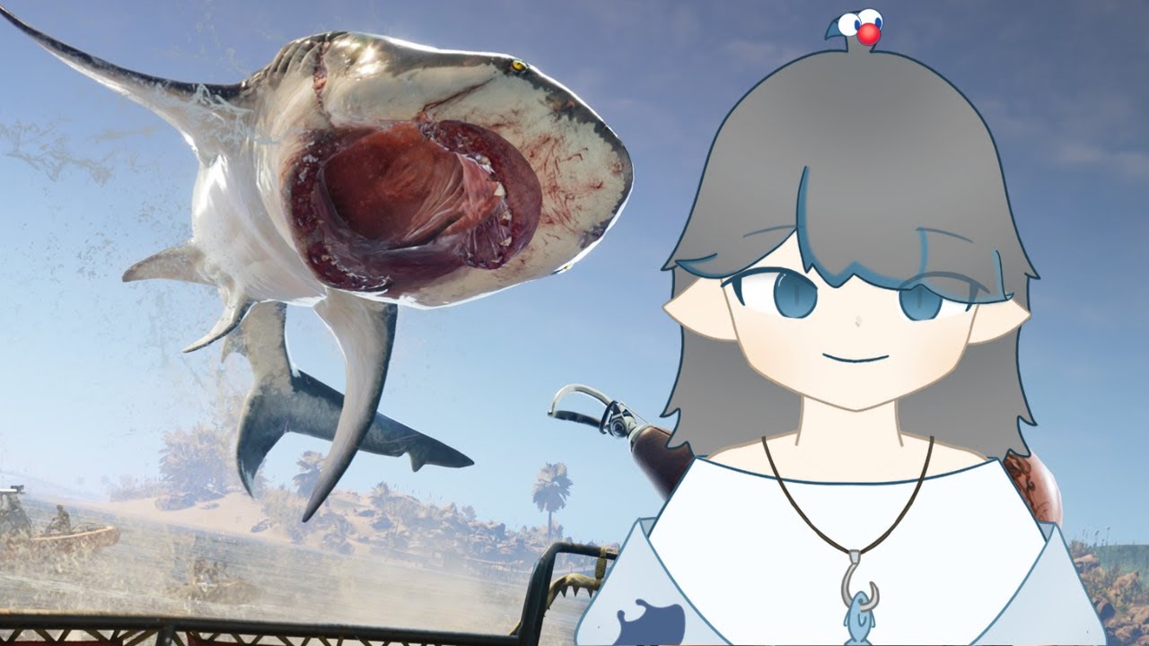 【瑞迪Ray】今天是鯊魚吃播，一口一個嘎崩脆【maneater】