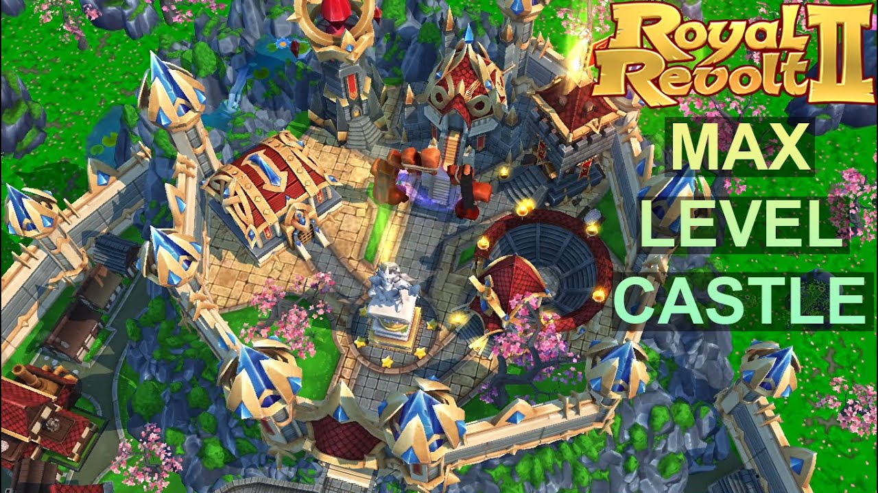 MY KINGDOM MAX LEVEL OF EVERYTHING 2021 | Royal Revolt 2 Max Level Castle Buildings, Troops, Defence
