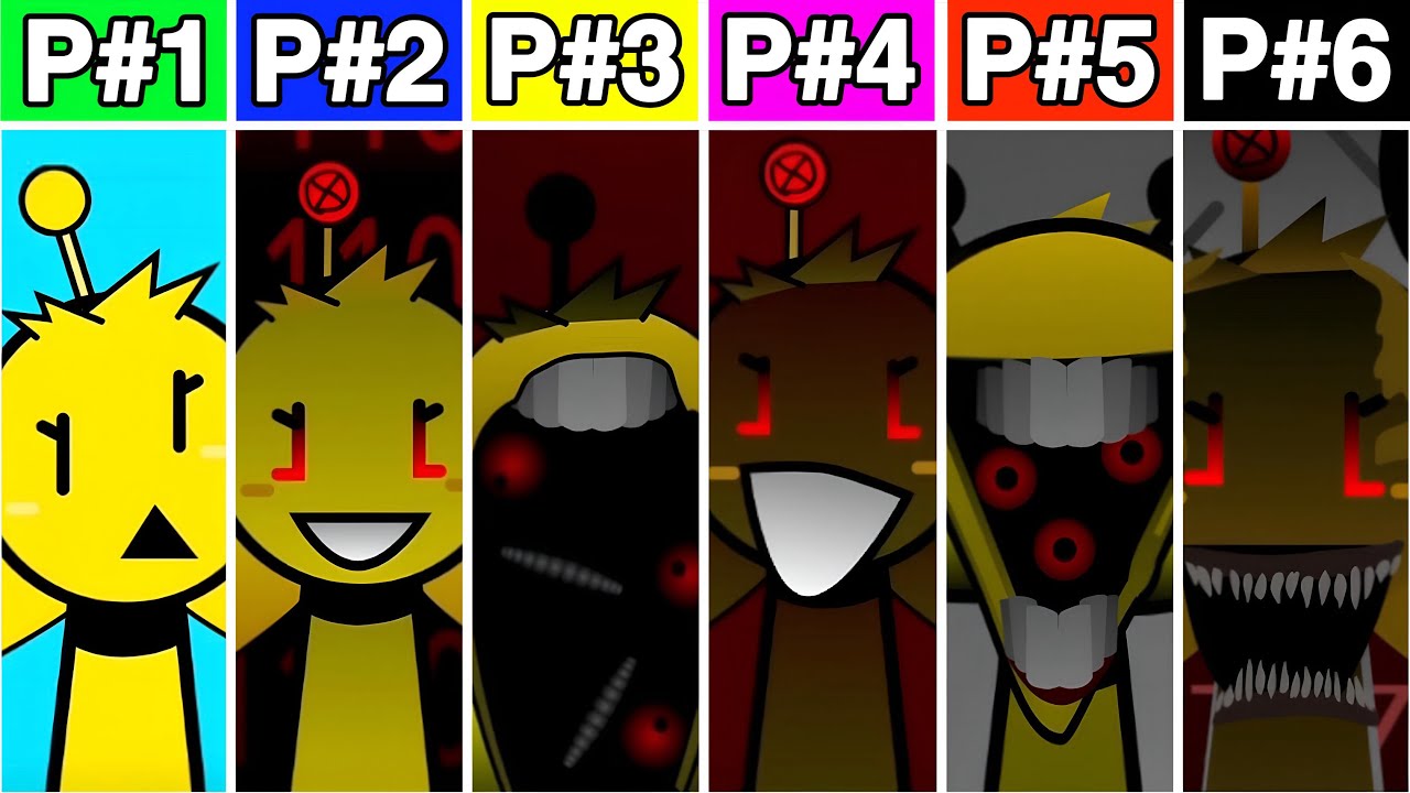 Incredibox Sprinkle - Phase 1 VS Phase 2 VS Phase 3 VS Phase 4 VS Phase 5 VS Phase 6