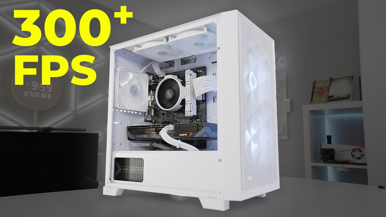 I Built this INSANE $800 Gaming PC in 2025 || 300+ FPS