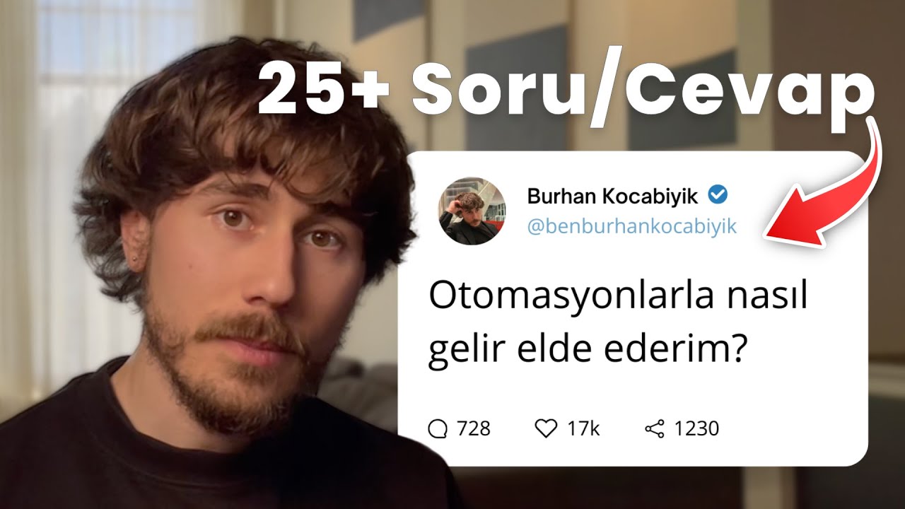 Yapay Zeka Otomasyona Yeni Başlayanların Sorduğu Tüm Soruları Cevapladım! (Başlangıç Rehberi)