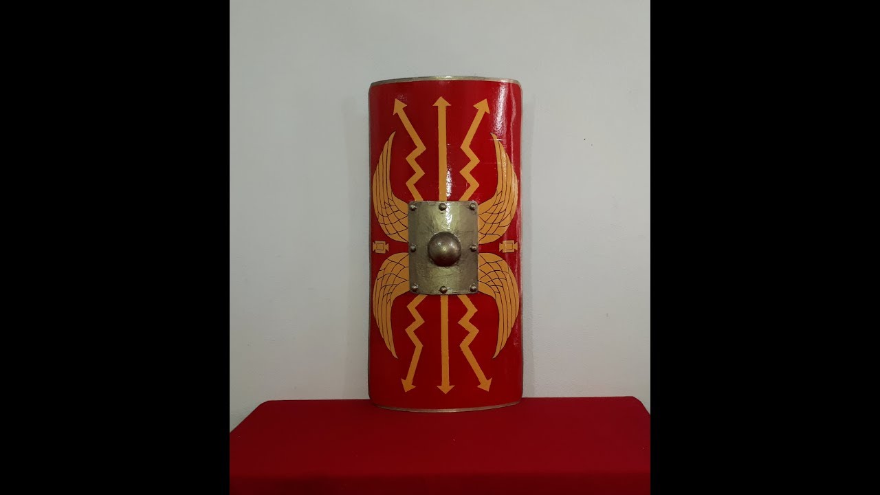 COMO HACER UN ESCUDO DE SOLDADO ROMANO