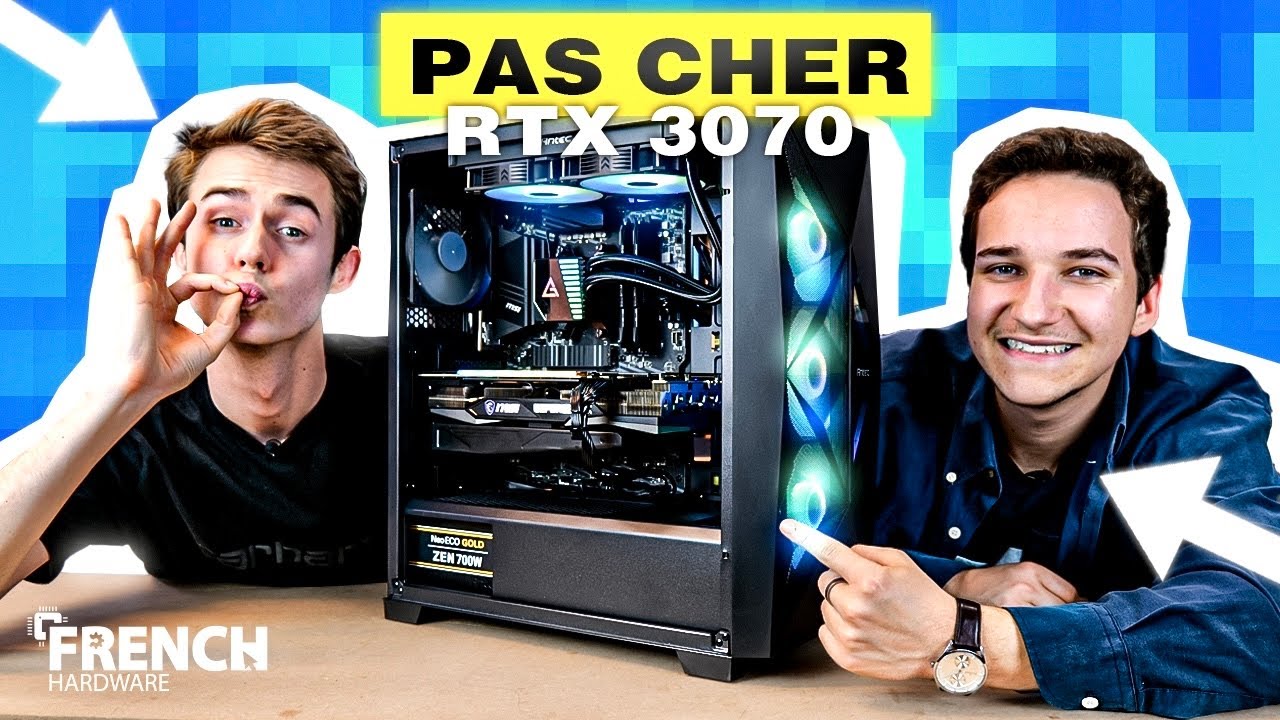 UN PC GAMER FlowUP en RTX 3070 PAS CHER ! (et en stock)