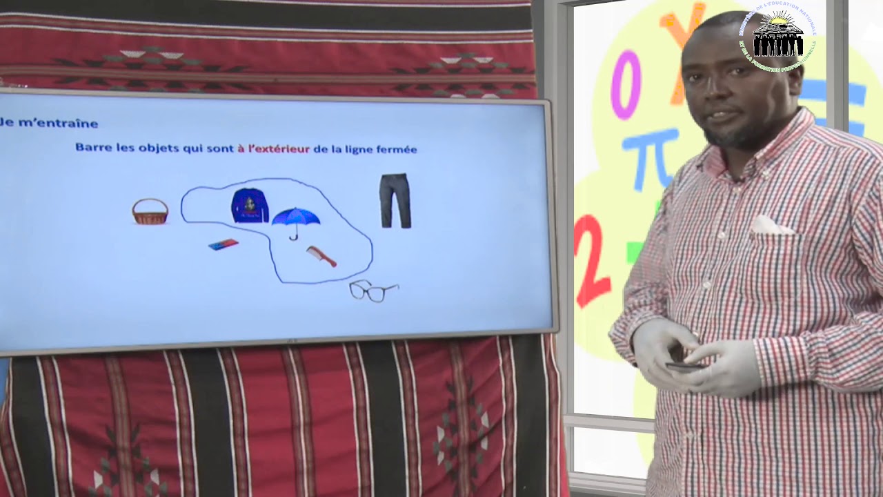 Math 1 A cours A l'interieur et A l'exterieur du rond