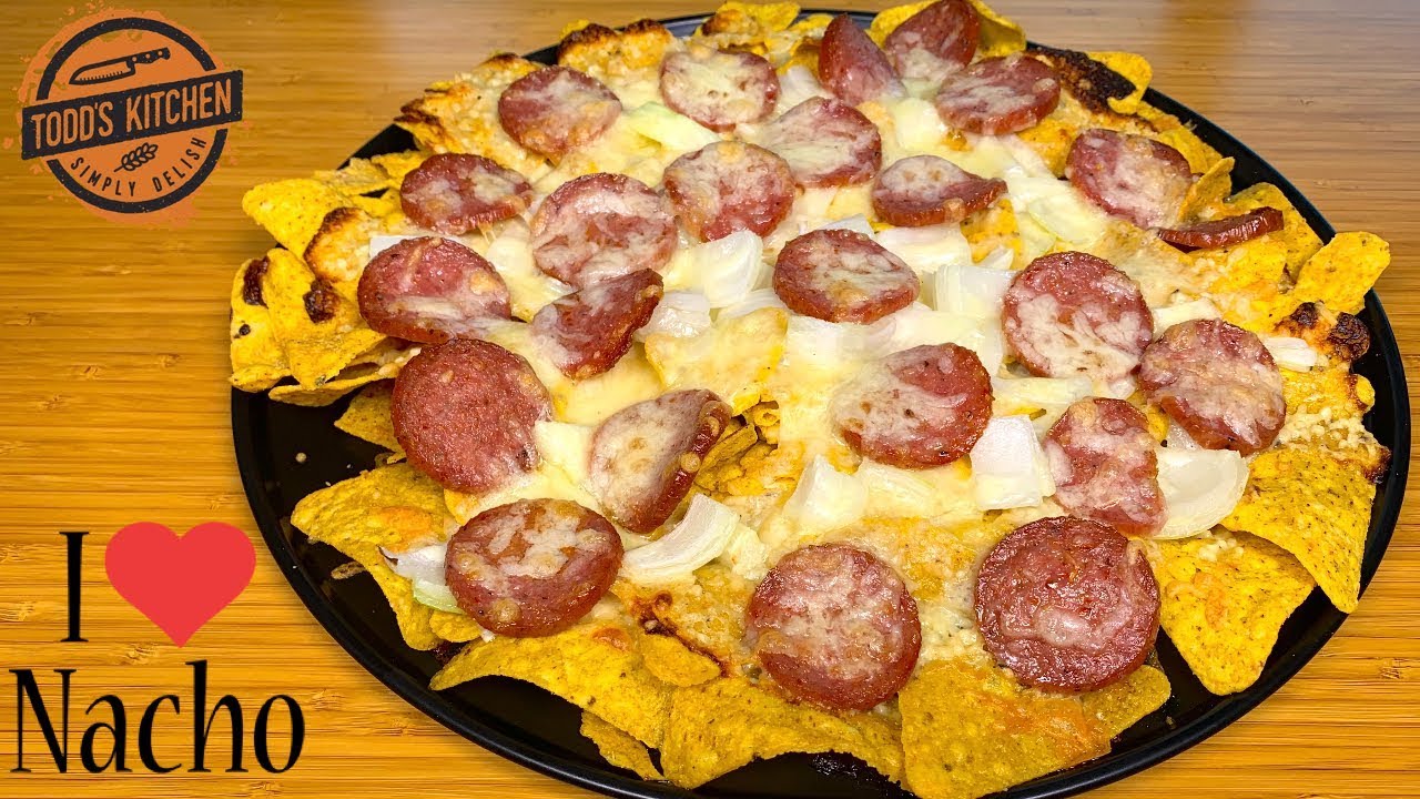 How to make PIZZA NACHOS recipe 4K