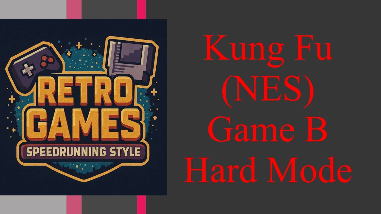 Kung Fu (NES) Game B *Hard Mode* Speedrun