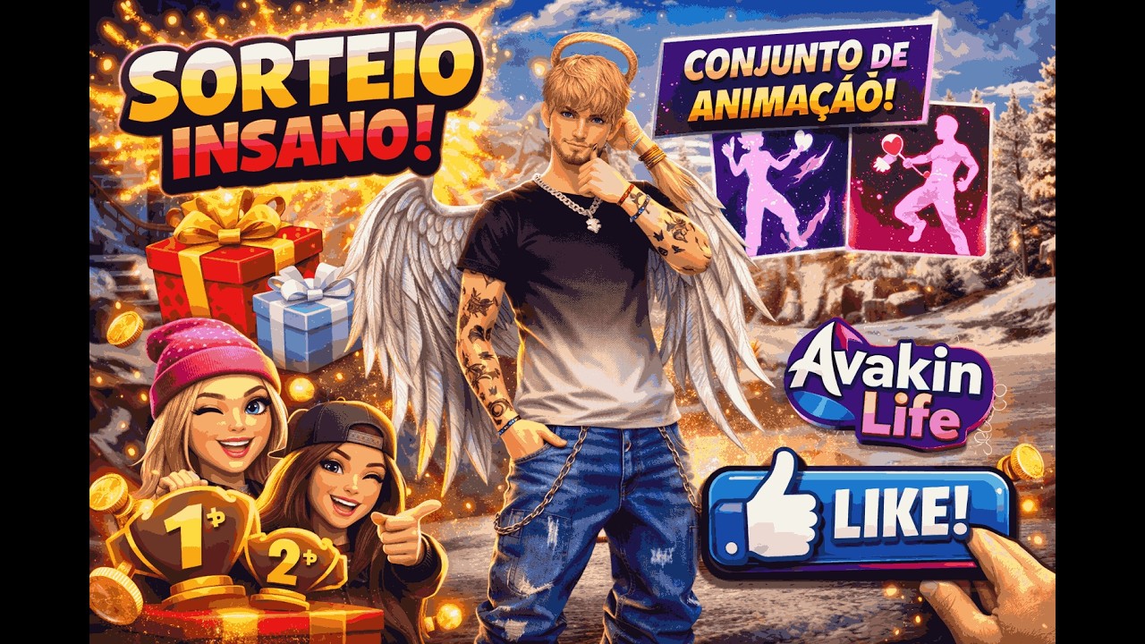 Esse Pacote Tá TOP! Sorteio no Avakin Life!
