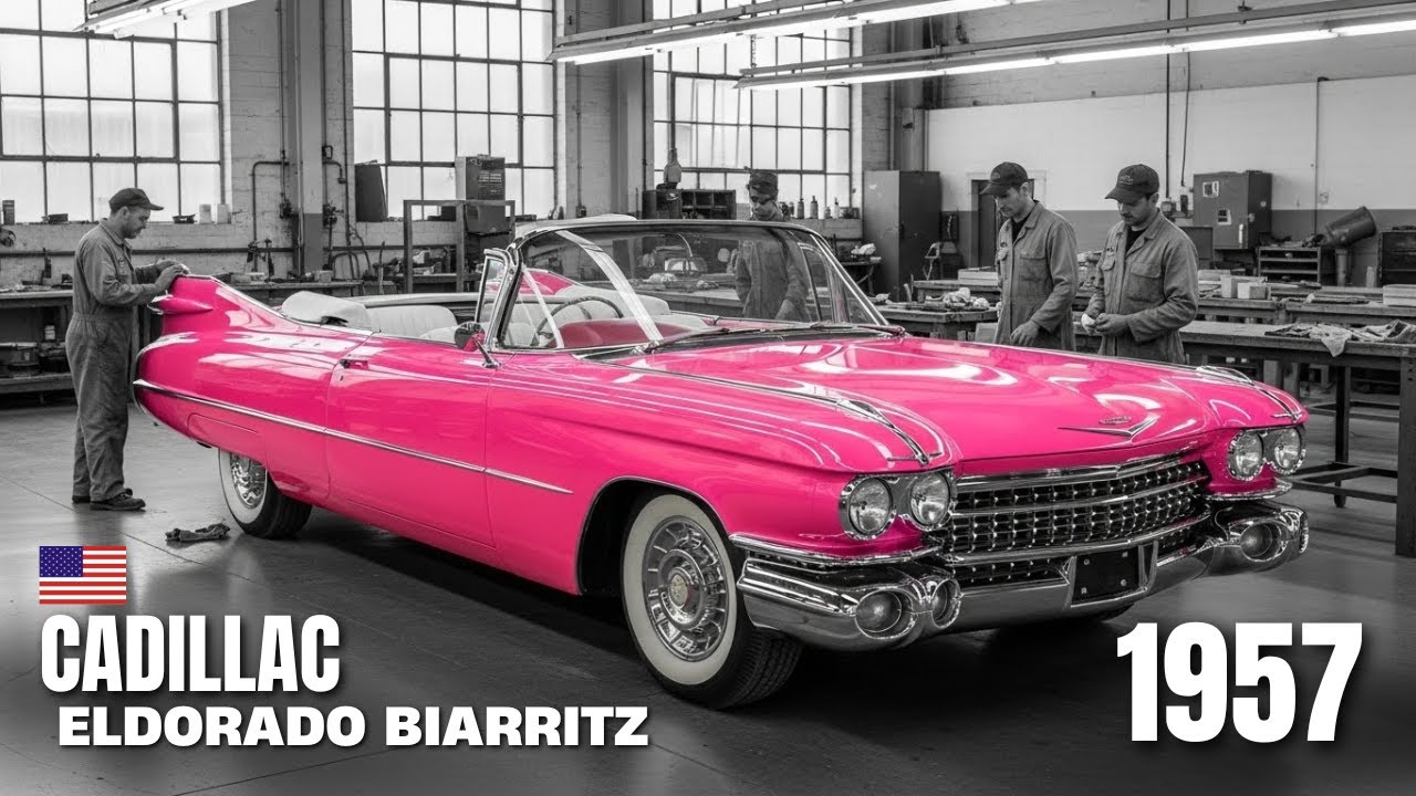 Inside the Factory 1959 Cadillac Eldorado Biarritz Production Line