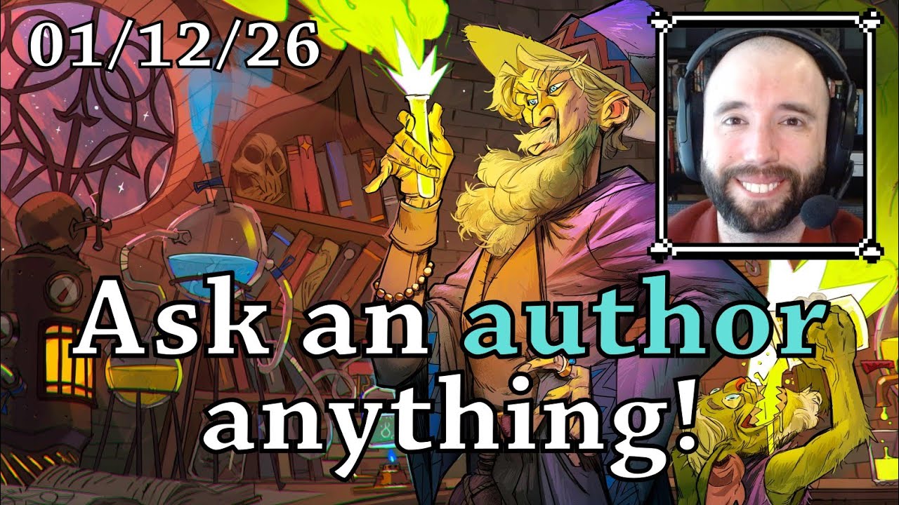 Ask an author anything! (Jan. 12, '26)