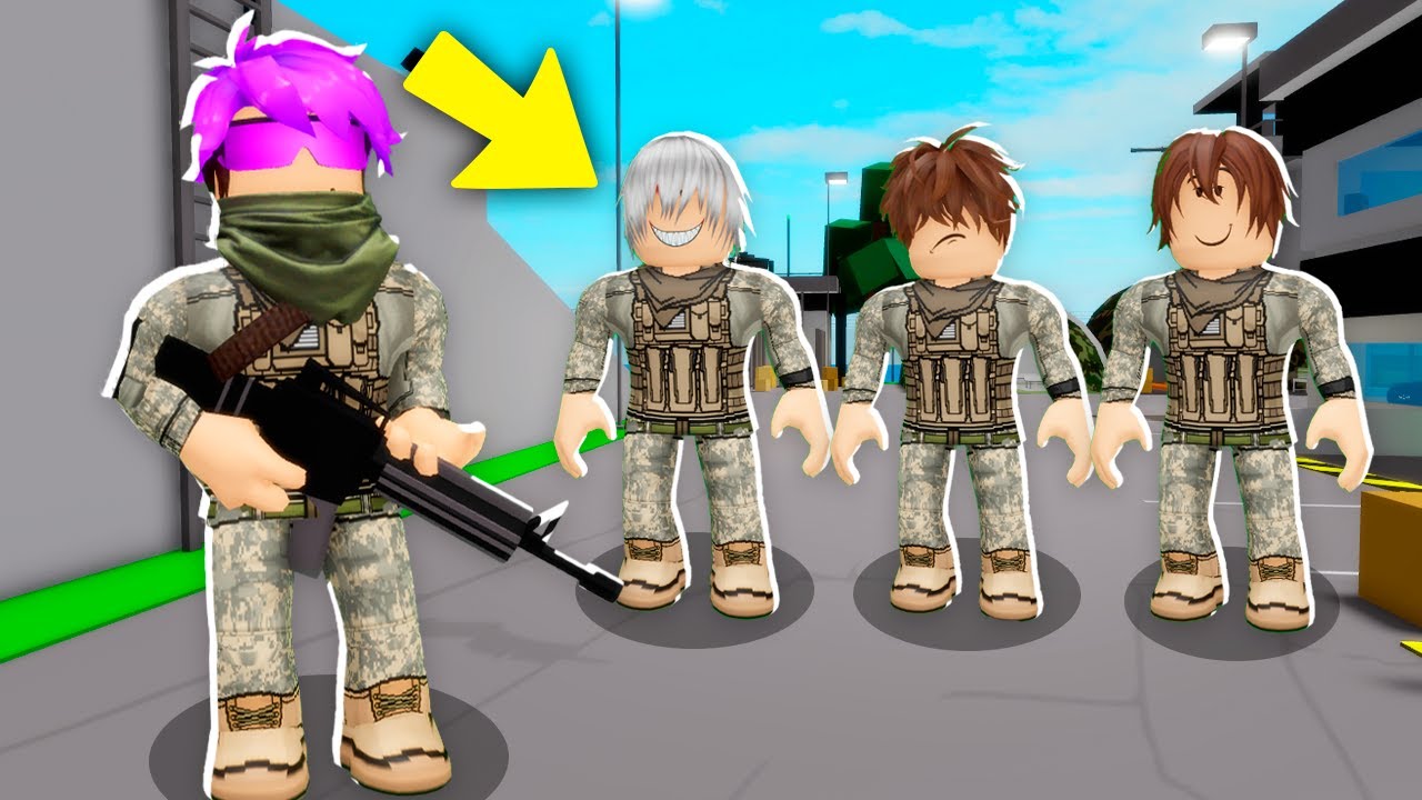 Eu FIZ MEU EXÉRCITO no BROOKHAVEN!