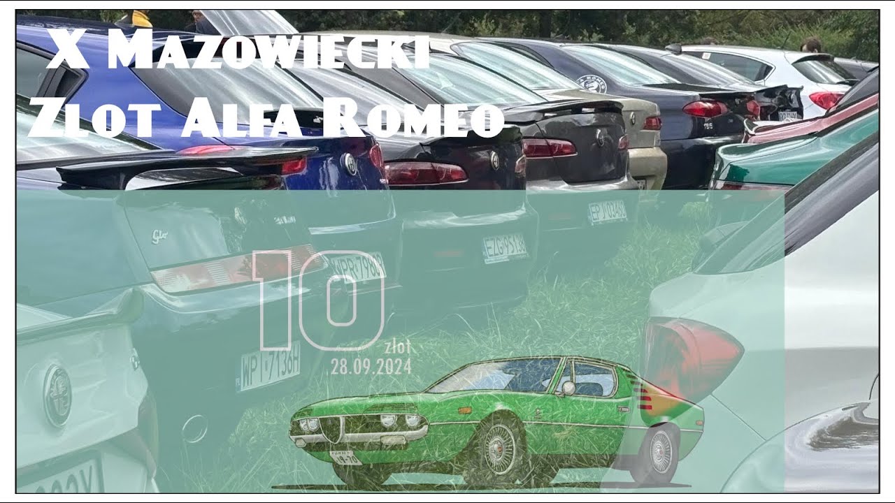 10 Mazowiecki Zlot Alfa Romeo - 28 09 2024 Dwór Strzyżew