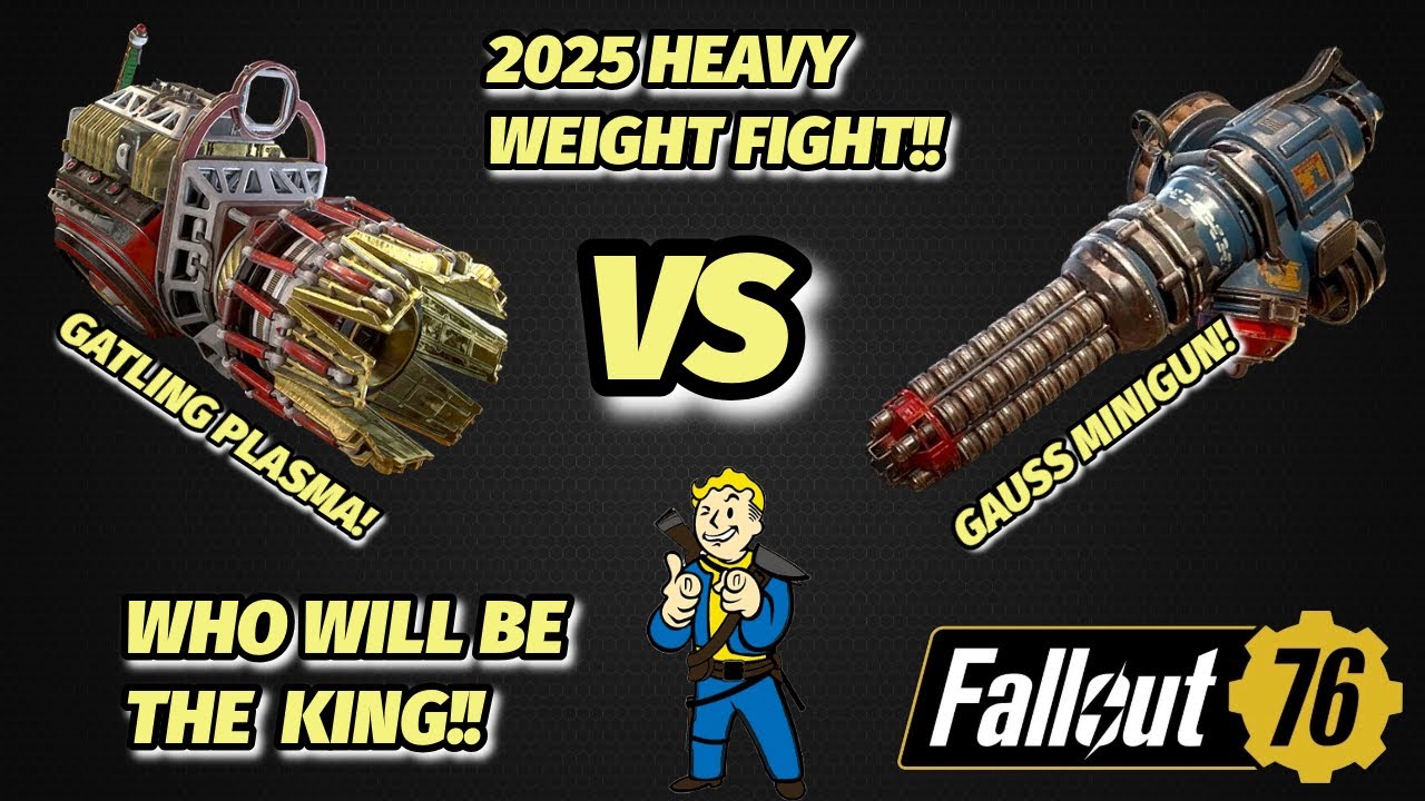 Fallout 76 - Gat Plasma VS Gauss Mini!! Who Is the Undisputed KING!!