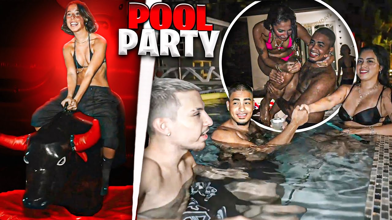 NOS INVITARON A UN POOL PARTY EN STREAM 💀💀 EL MEJOR POOL PARTY | Samulx