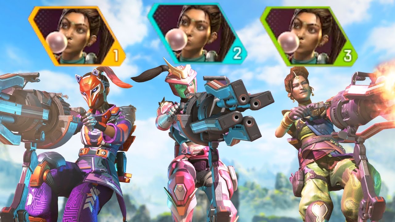 3 Ramparts — это просто безумие в Apex Legends