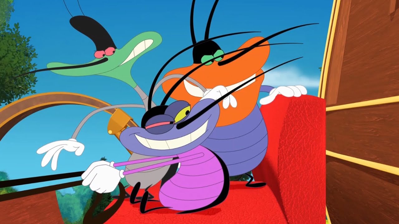 Oggy and the Cockroaches - The three thieves (S05E11) BEST CARTOON COLLECTION | New Episodes in HD