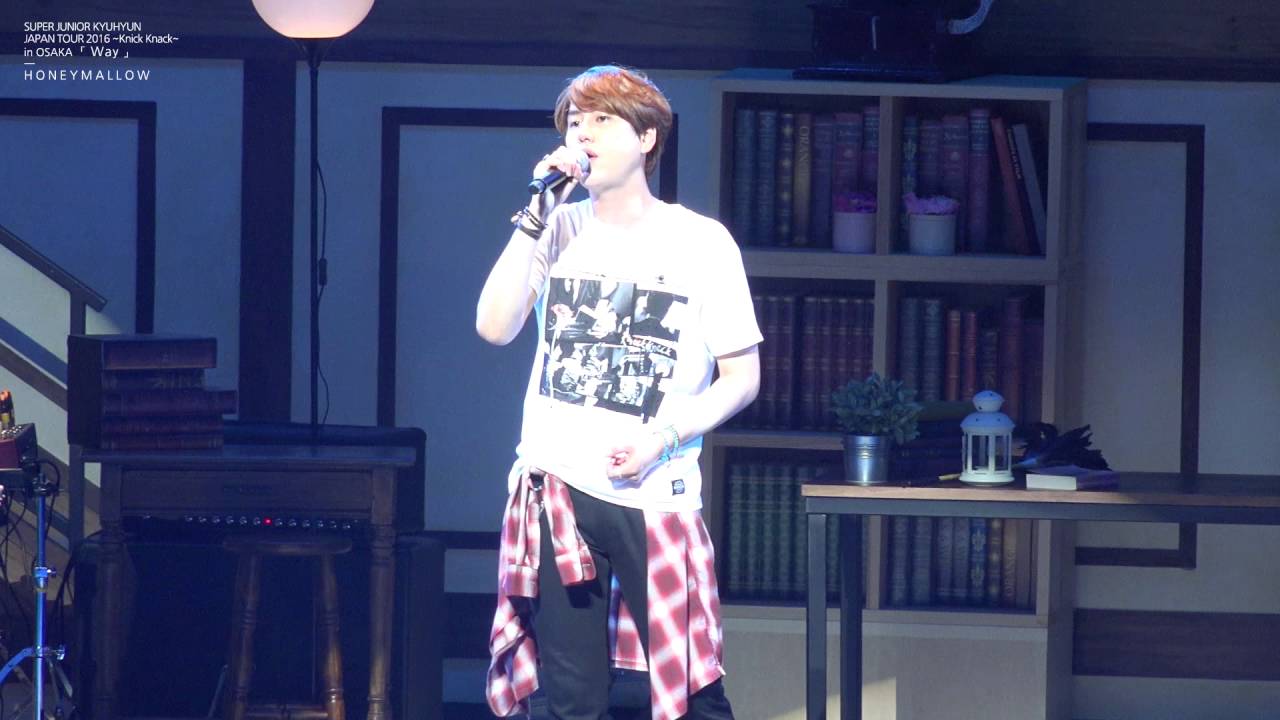 SJ-KYUHYUN JAPAN TOUR 2016 ~Knick Knack~ in OASKA 