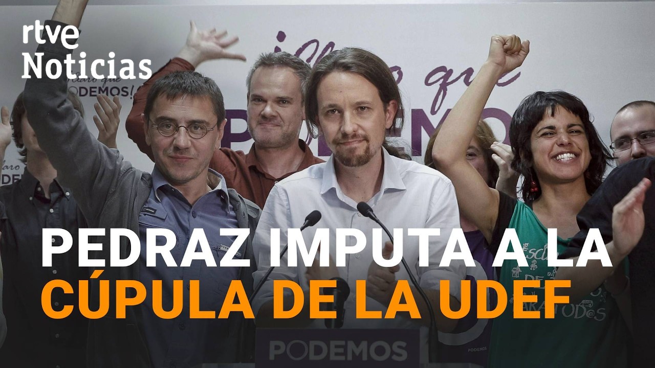PEDRAZ IMPUTA al COMISARIO de la UDEF con el PP por el PRESUNTO ESPIONAJE a PODEMOS | RTVE Noticias